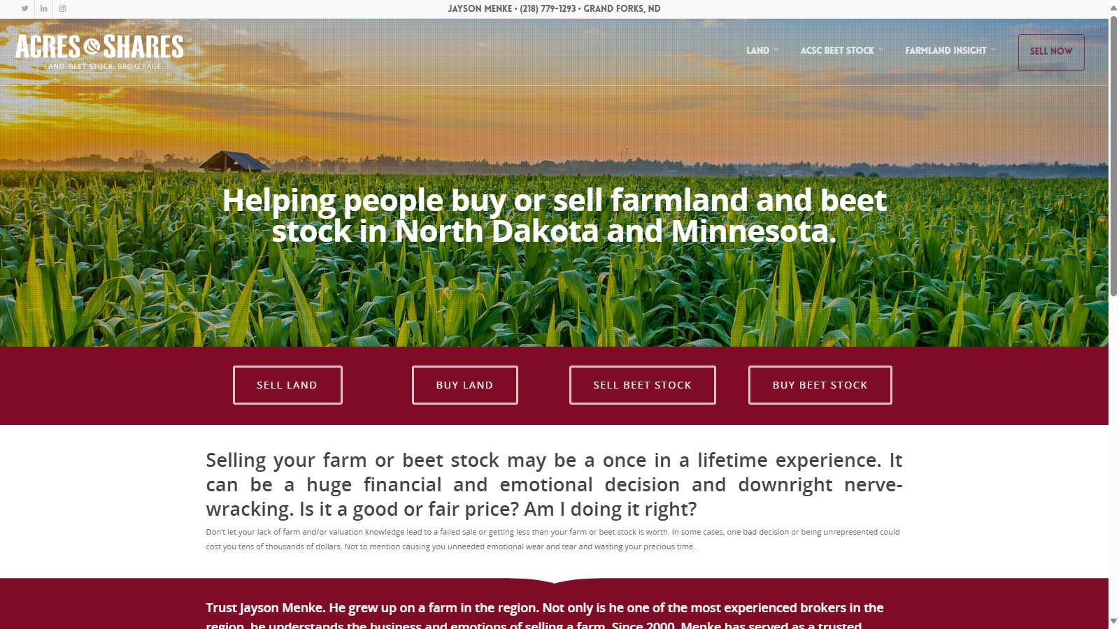 Acres & Shares